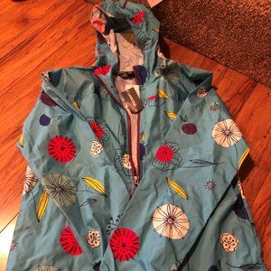 Lands' End Light weight Girls Raincoat